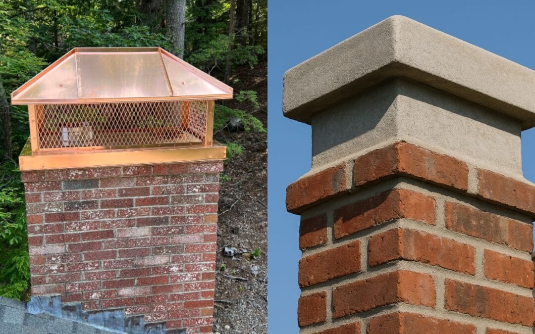 What is the Difference Between a Chimney Crown and Cap?